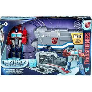 Hasbro Transformers Earthspark Optimus Prime Battle Base Trailer