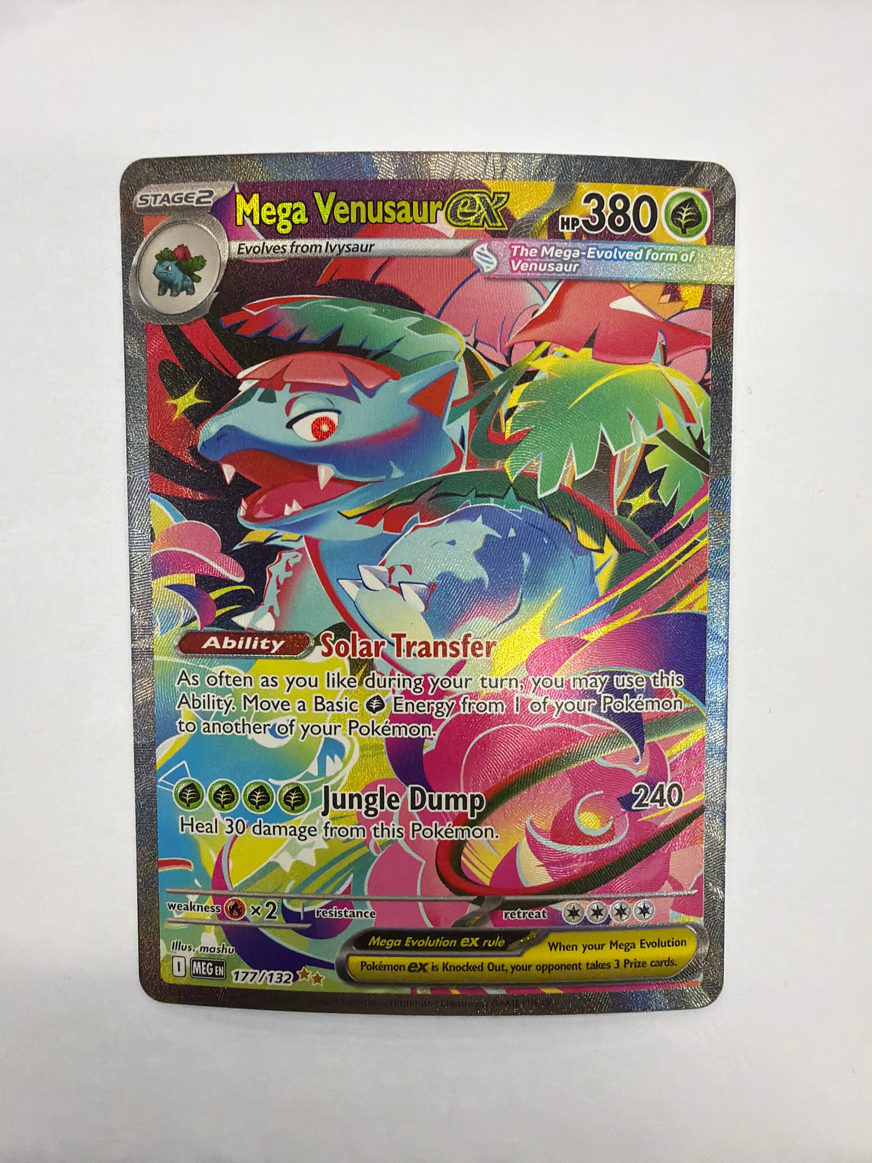 Pokémon TCG - Mega Evolution Mega Venusaur ex 177/132 NM