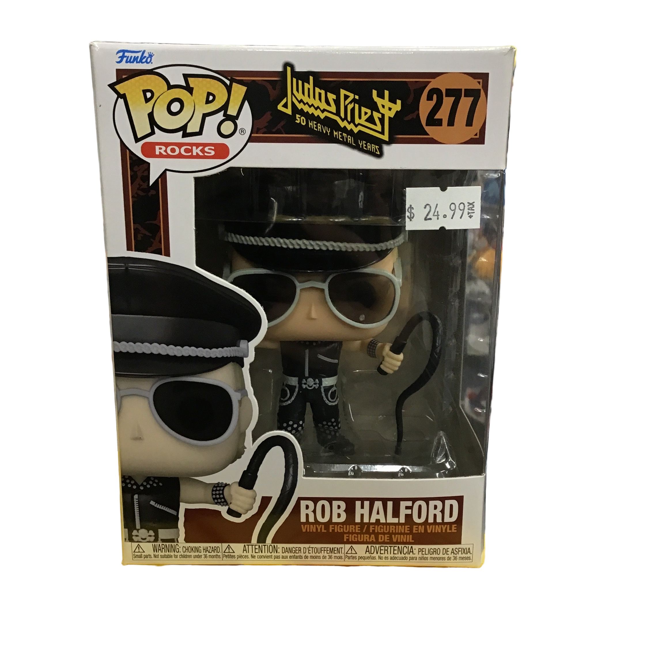 Funko Pop! Rocks Judas Priest 50 Heavy Metals Years Rob Halford #277