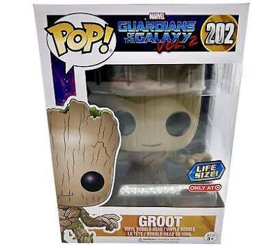 Funko Pop! Marvel Guardians of the Galaxy Vol 2 Groot Life Size! Target Exclusive #202