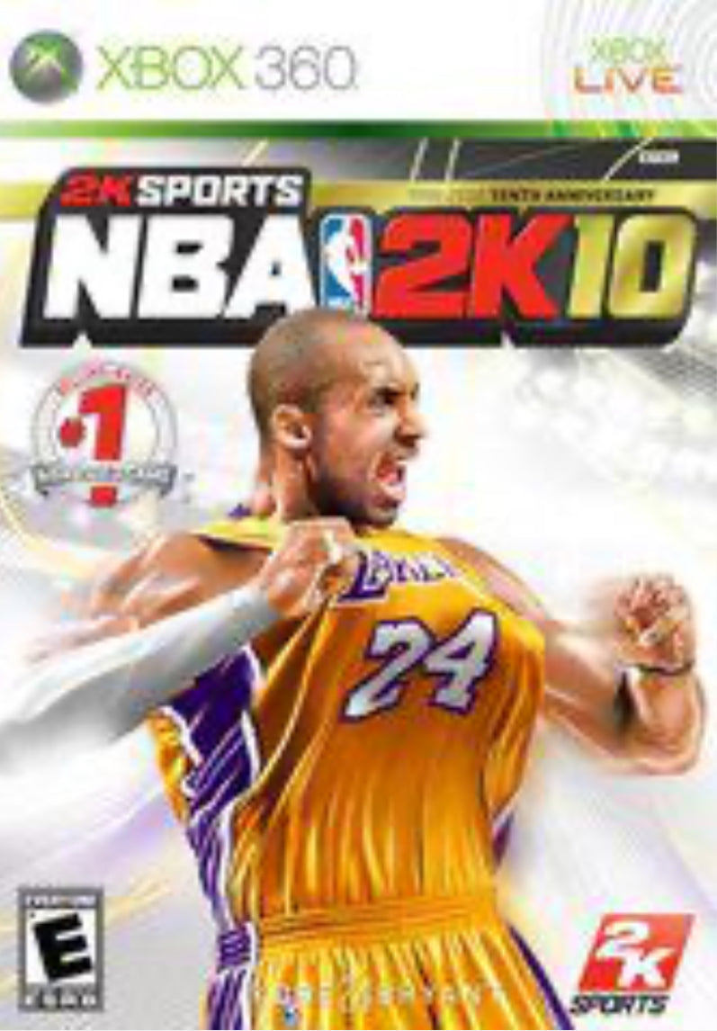 XBOX 360 NBA 2K10 Video Game