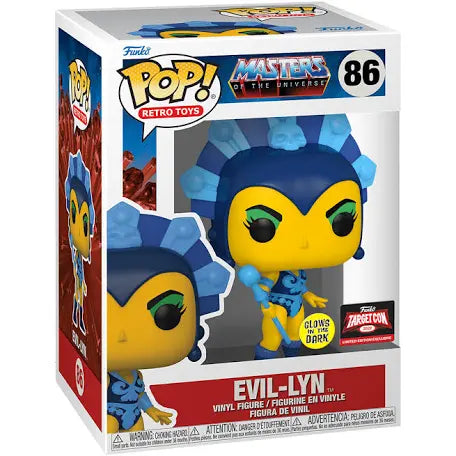 Funko Pop! Retro Toys Masters of the Universe Evil-Lyn GITD 2022 Funko Target Con Exclusive #86