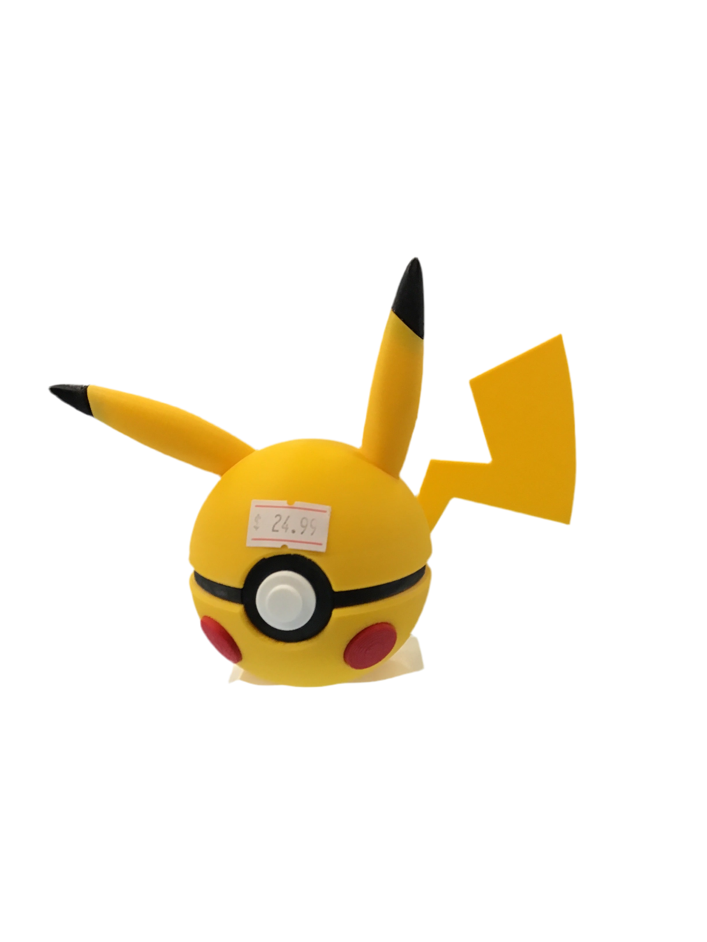 Custom 3D Printed Pokemon Ball Pikachu