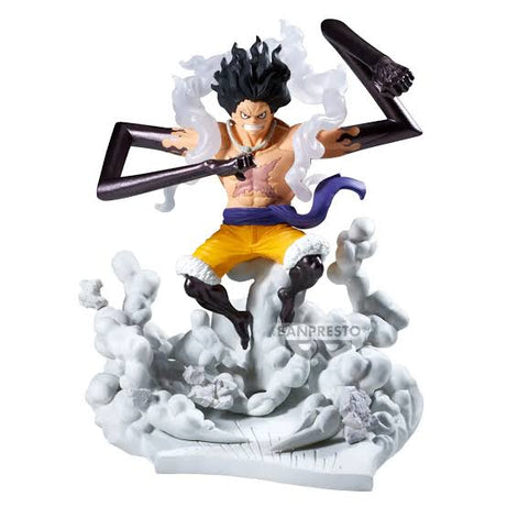 Bandai Banpresto One Piece Senkouzekkei Monkey D Luffy Gear 4 (Vs Borsalino) Statue
