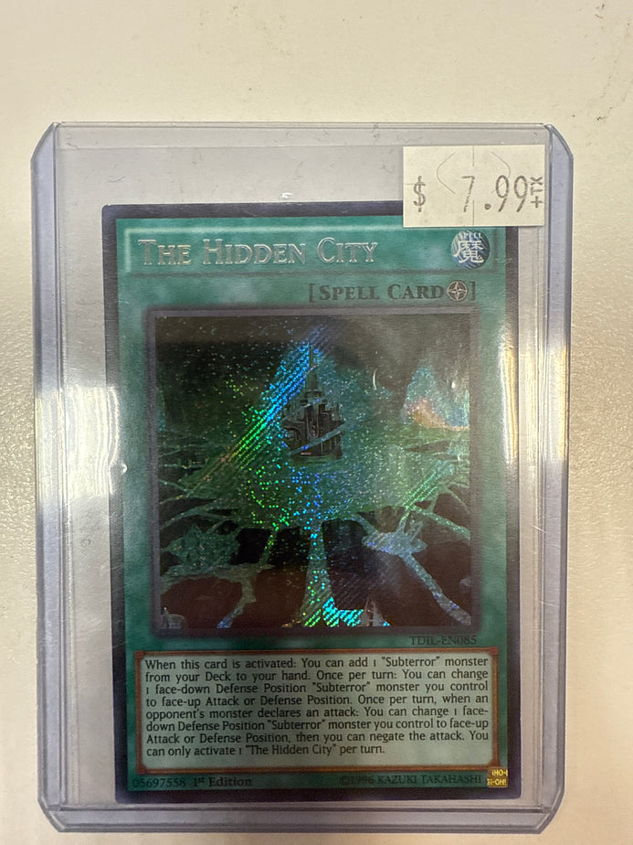 TCG Yugioh The Hidden City TDIL/EN085 The Dark Illusion 1st Edition Se –  True Believers Gaming and Collectibles