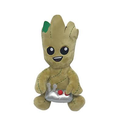 Kidrobot Phunny Marvel Studios The Infinity Saga Groot Playing Video Game Plush