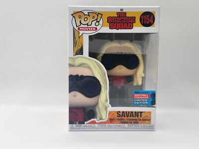 Funko Pop! Movies The Suicide Squad Savant Figure 2021 Fall Convention  Limited Edition #1154