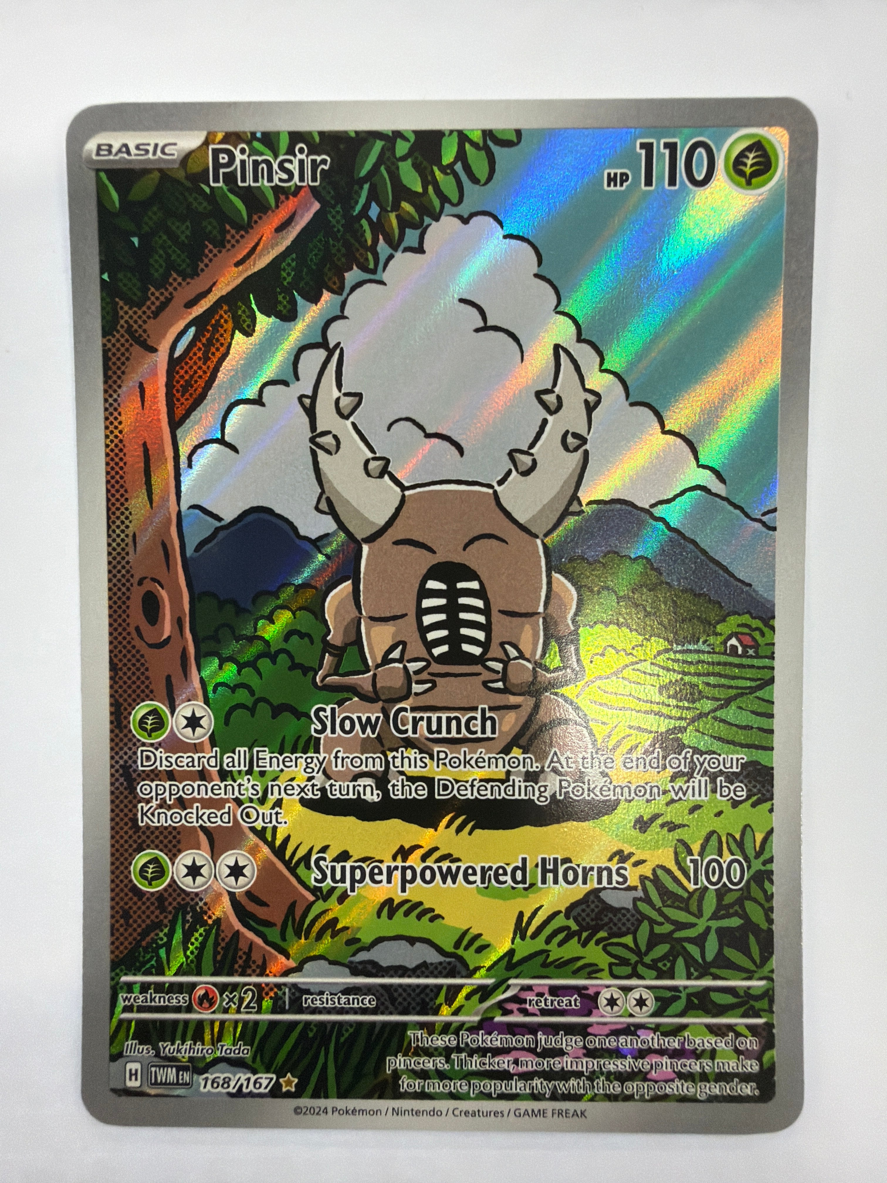 Pokémon TCG - Twilight Masquerade Pinsir 168/167 NM