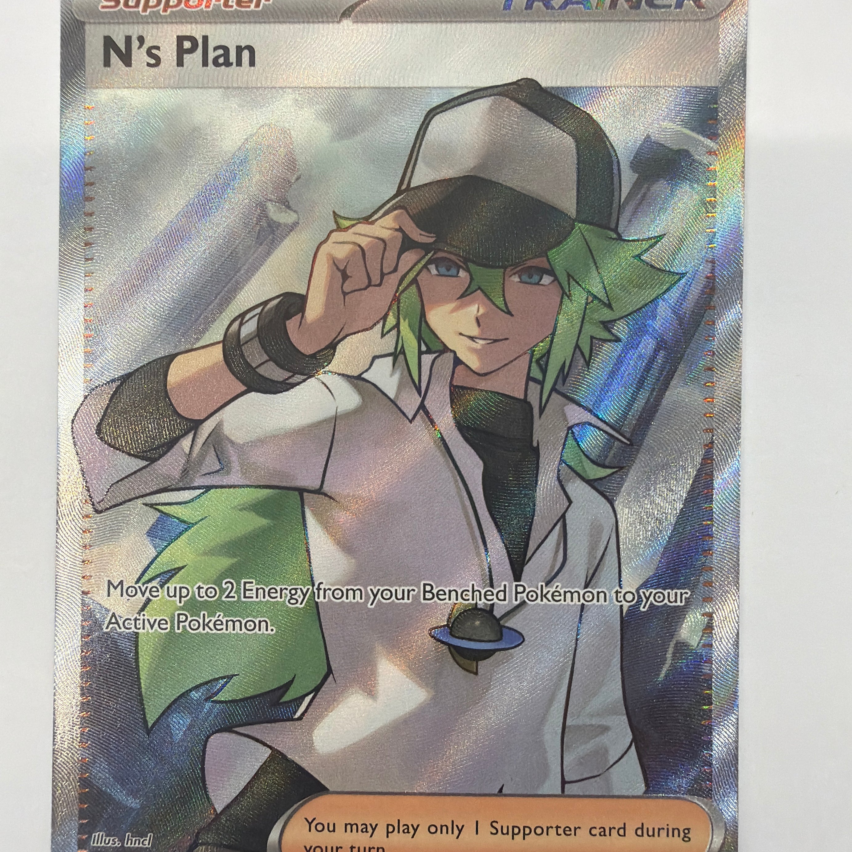 Pokémon TCG - Black Bolt N's Plan 163/086 NM