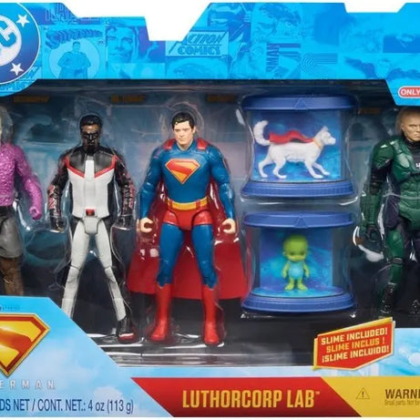 Spin Master DC Studios Superman Luthorcorp Lab Target Exclusive Action Figure Set