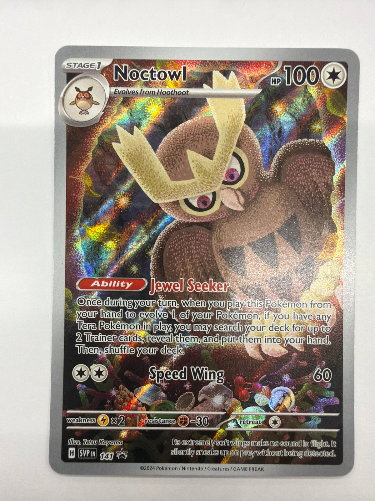 Pokémon TCG - Scarlet & Violet Promo Noctowl 141 NM