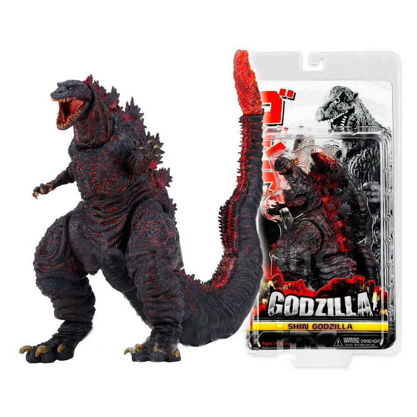 CARDED NECA Godzilla Shin Godzilla Godzilla Figure