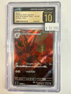 GRADED Pokémon TCG Scizor 116/108 sv3 Illustration Rare CGC 10