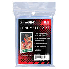Ultra Pro 2 1/2” x 3 1/2” Penny Sleeves 100 Count
