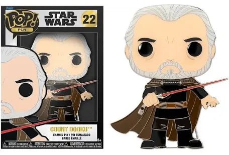 Funko Pop! Pin Star Wars Count Dooku Enamel Pin