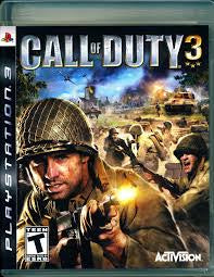 PS3 Call of Duty 3 Video Game