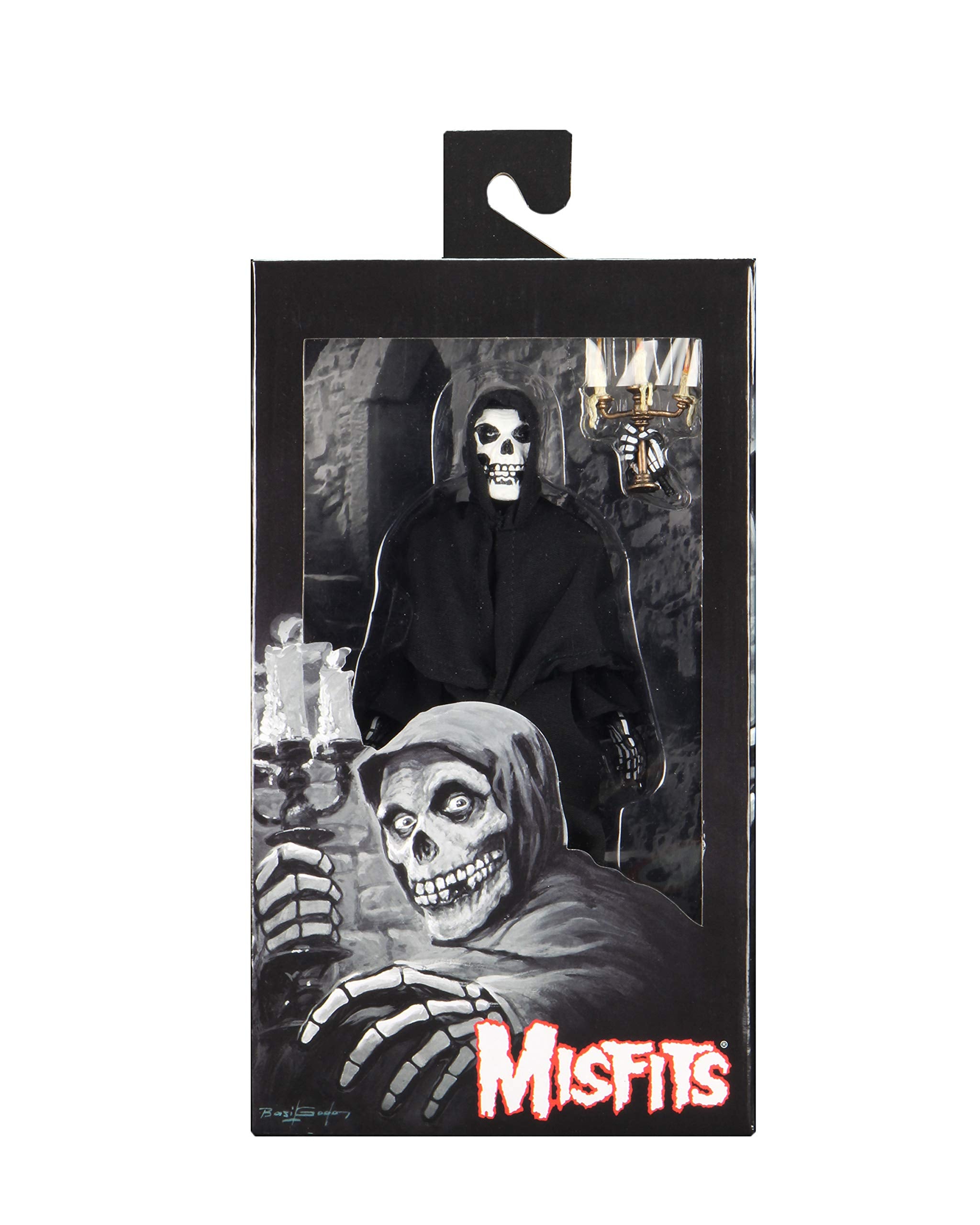 NECA 7” Misfits Fiend Black Version Cloth Figure