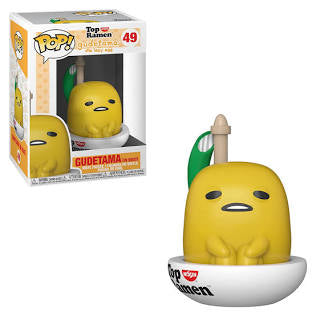 Funko Pop! Top Ramen Gudetama the Lazy Egg Gudetama (In Boat) #49