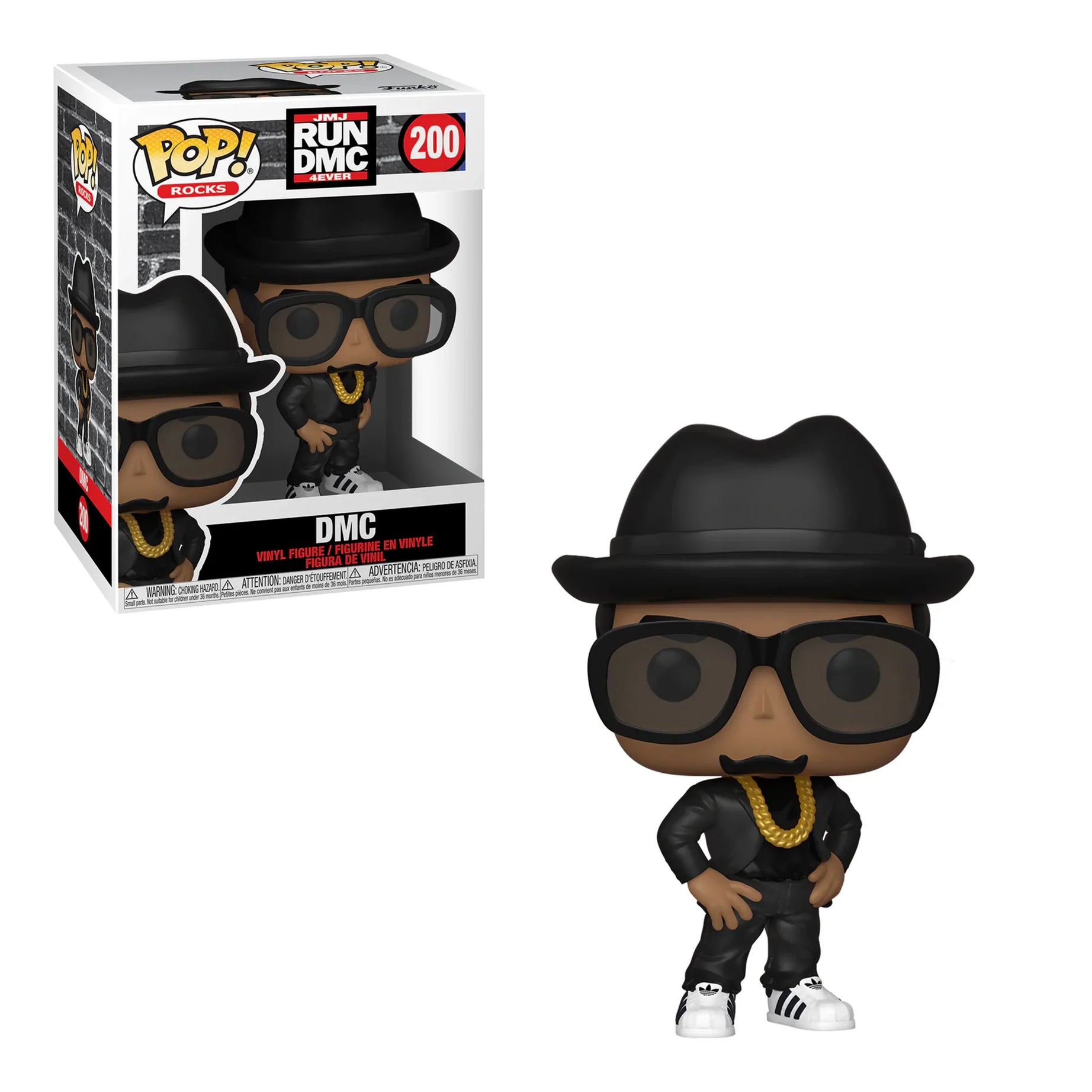 Funko Pop! Rocks RUN DMC JMJ 4EVER DMC #200