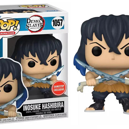 Funko Pop! Demon Slayer Inosuke Hashibira #1057 GameStop Exclusive