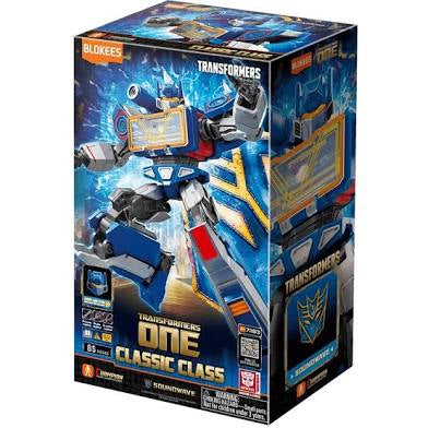 Blokees Transformers One Classic Class Soundwave Model Kits Action Figure