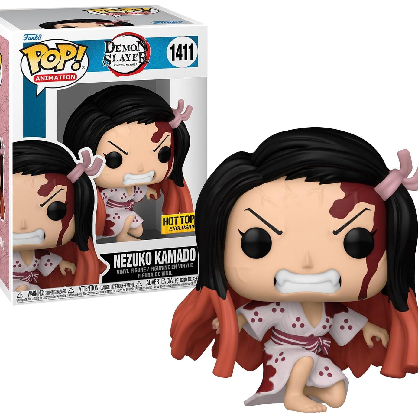 Funko Pop! Animation Demon Slayer Nezuko Kamado Hot Topic #1411