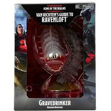 NECA Wizkids Dungeons & Dragons (D&D) Icons of the Realms- Van Ritchen’s Guide To Ravenloft Gravedrinker Premium Miniature