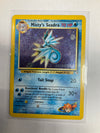Pokemon TCG Misty’s Seadra 9/132 Gym Heroes Prerelease Holo HP
