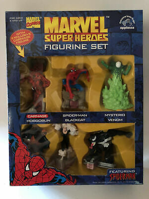 Marvel Comics Marvel Super Heroes Figurine Set Carnage Spider-Man Mysterio Hobgoblin Blackcat Venom