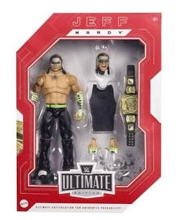 WWE Mattel Ultimate Edition Amazon Exclusive Fan Takeover Jeff Hardy Action Figure