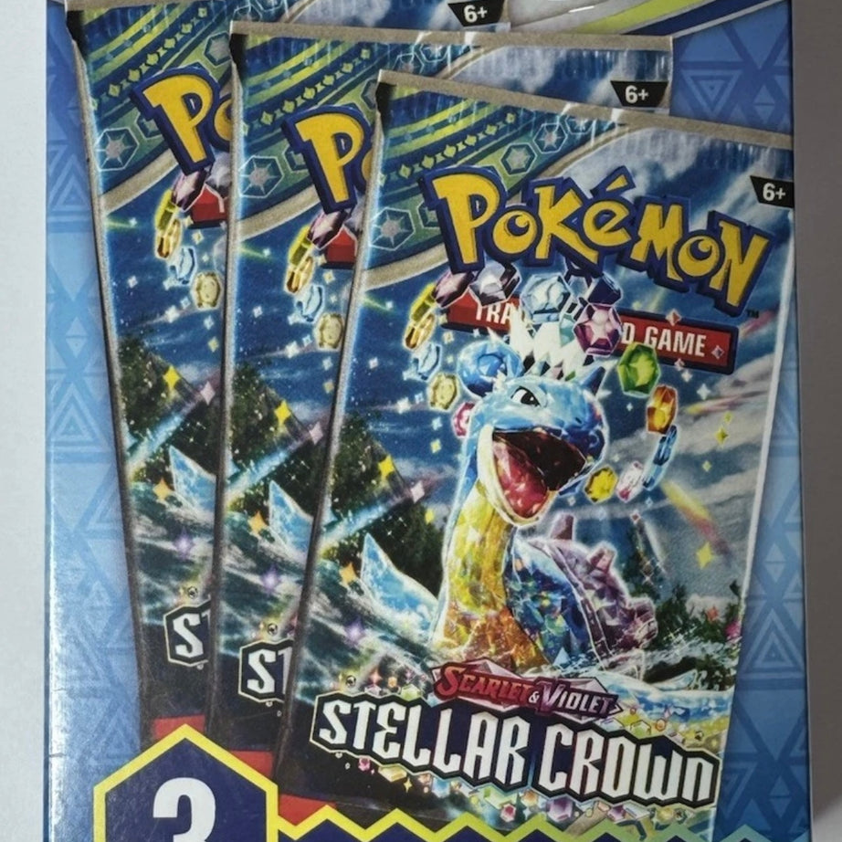 Pokémon TCG - Scarlet & Violet Stellar Crown Booster Packs 3-Pack