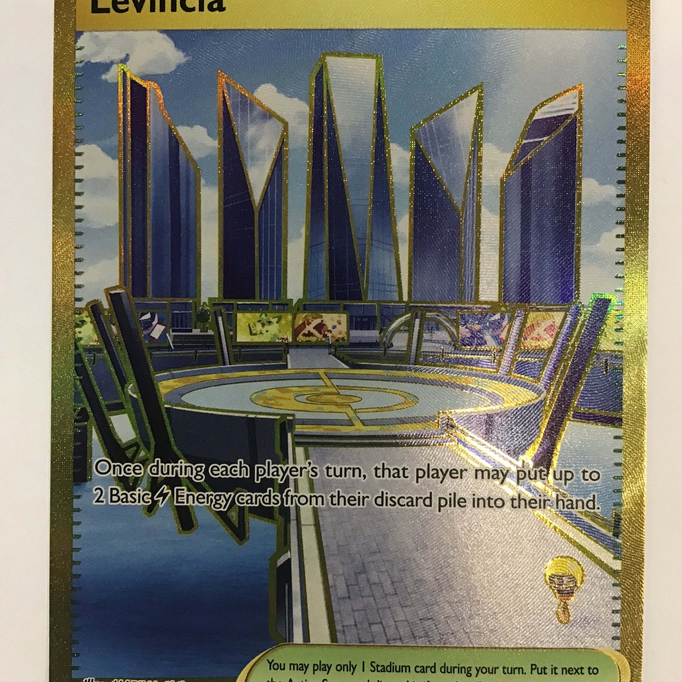 Pokémon TCG - Destined Rivals Levincia 244/182 NM