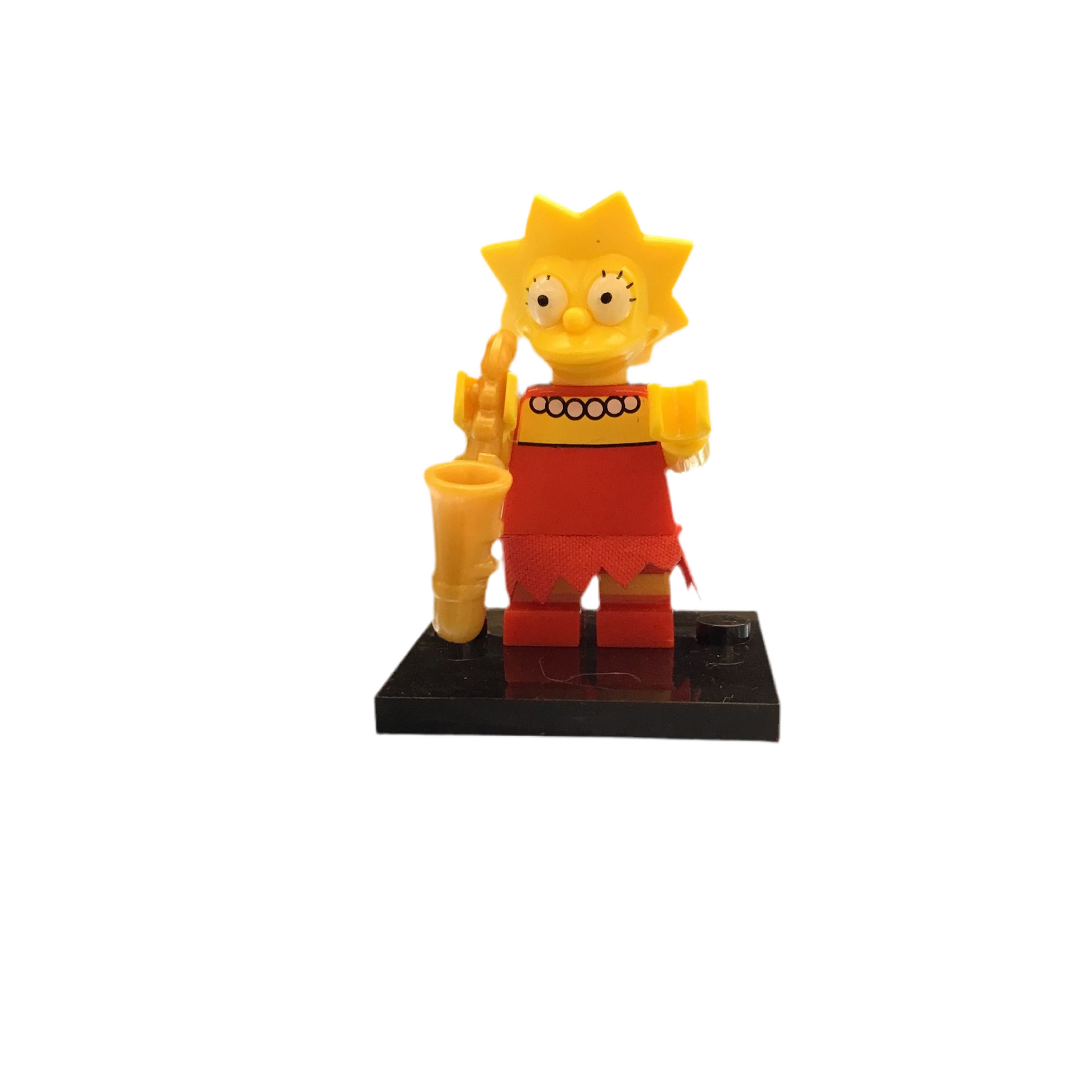 The Simpsons Lisa Simpson #1 Mini Block Figure
