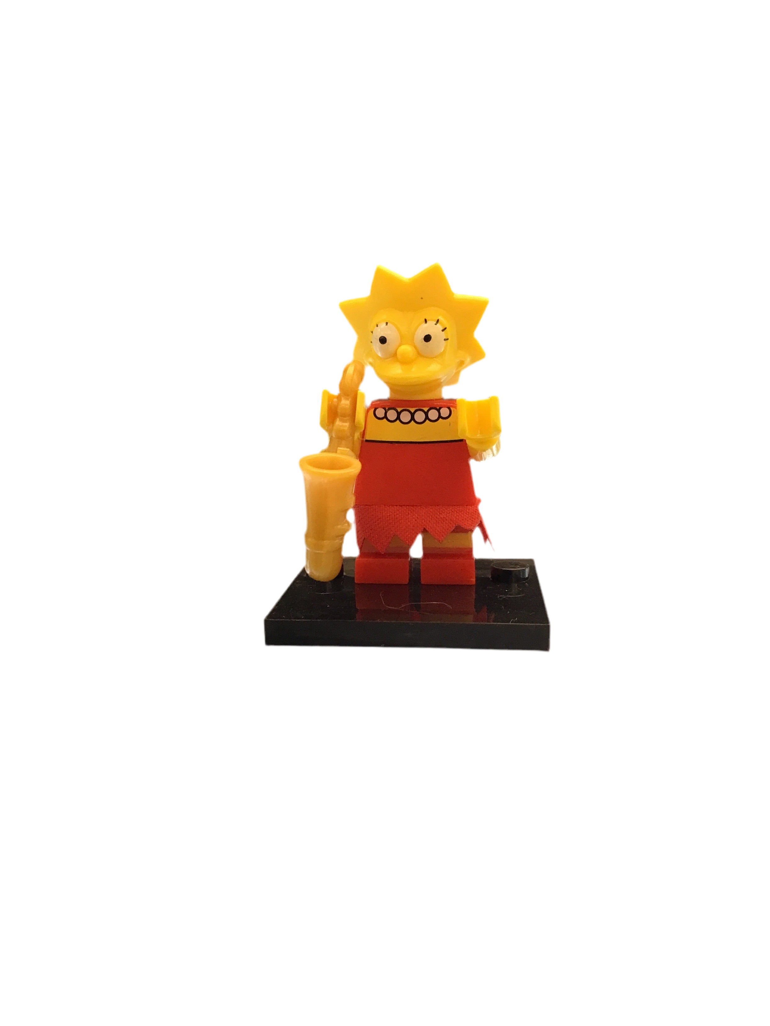 The Simpsons Lisa Simpson #1 Mini Block Figure