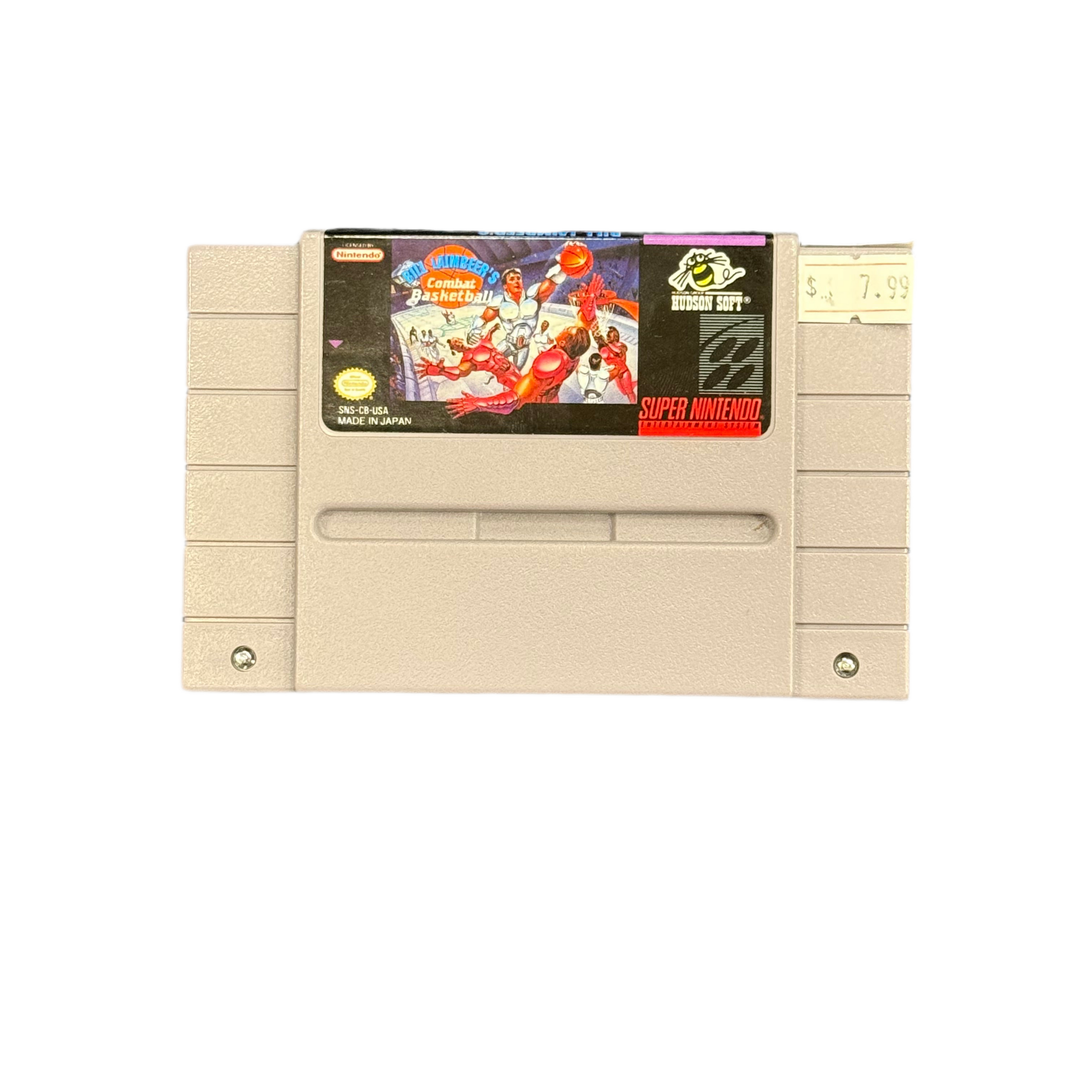 Super Nintendo Bill Laimbeer’s Combat Basketball