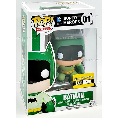Funko Pop! Heroes Batman (Green) EE Exclusive #01