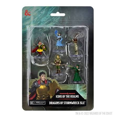 Wizkids Dungeons & Dragons Icons of the Realms Dragons of Stormwreck Isle Miniatures