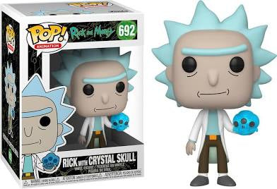 Funko Pop! Animation Rick and Morty Rick with Crystal Skull #692