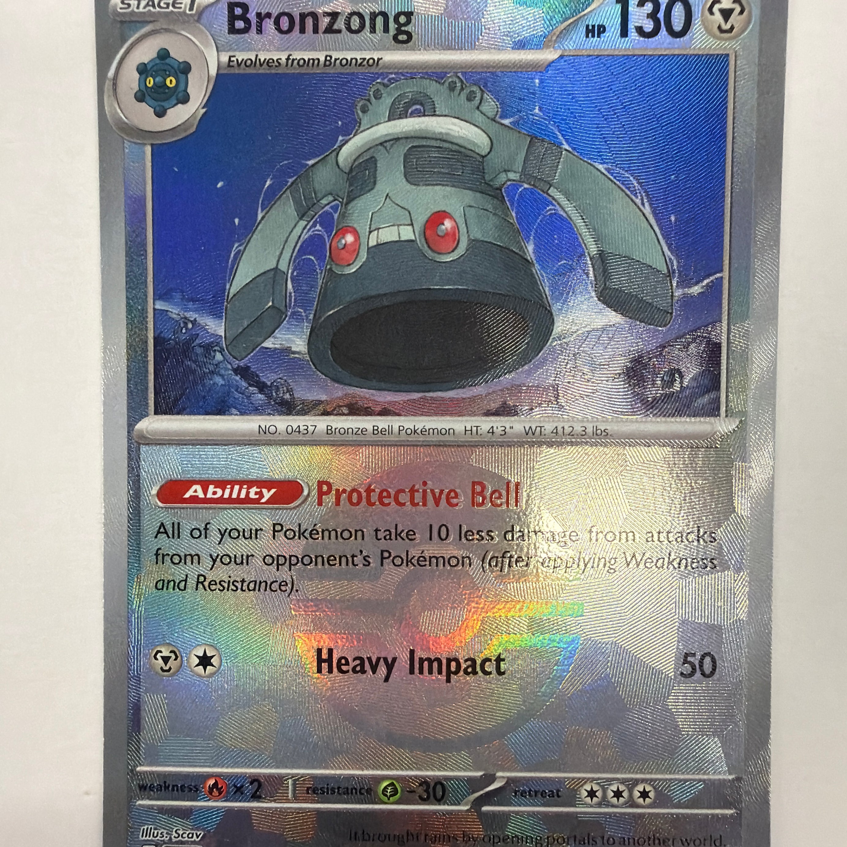 Pokémon TCG - Prismatic Evolutions Bronzong 067/131 Pokeball NM