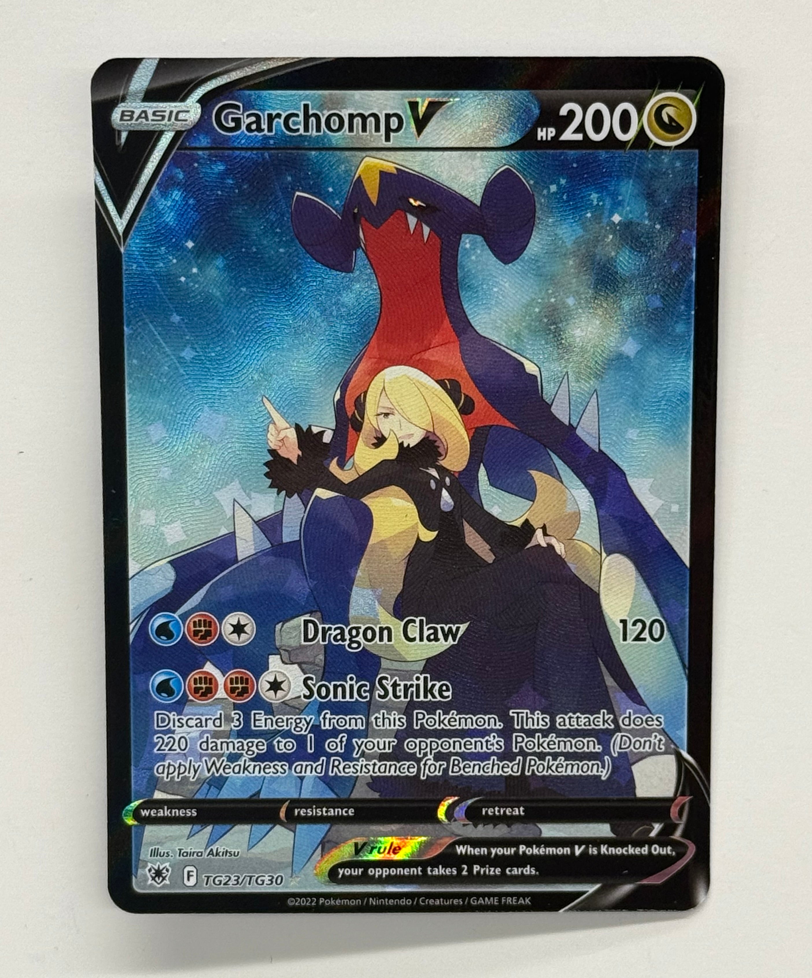 Pokémon TCG - Astral Radiance Garchomp V TG23/TG30 NM