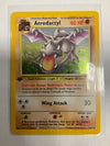 Pokemon TCG Aerodactyl 1/62 Fossil Holo First Edition LP