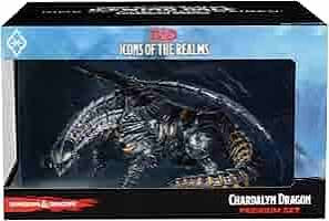 NECA Wizkids Dungeons & Dragons (D&D) Icons of the Realms- Chardalyn Dragon Premium Set
