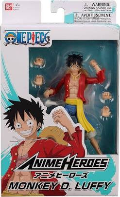 Bandai Anime Heroes One Piece Monkey D. Luffy Action Figure