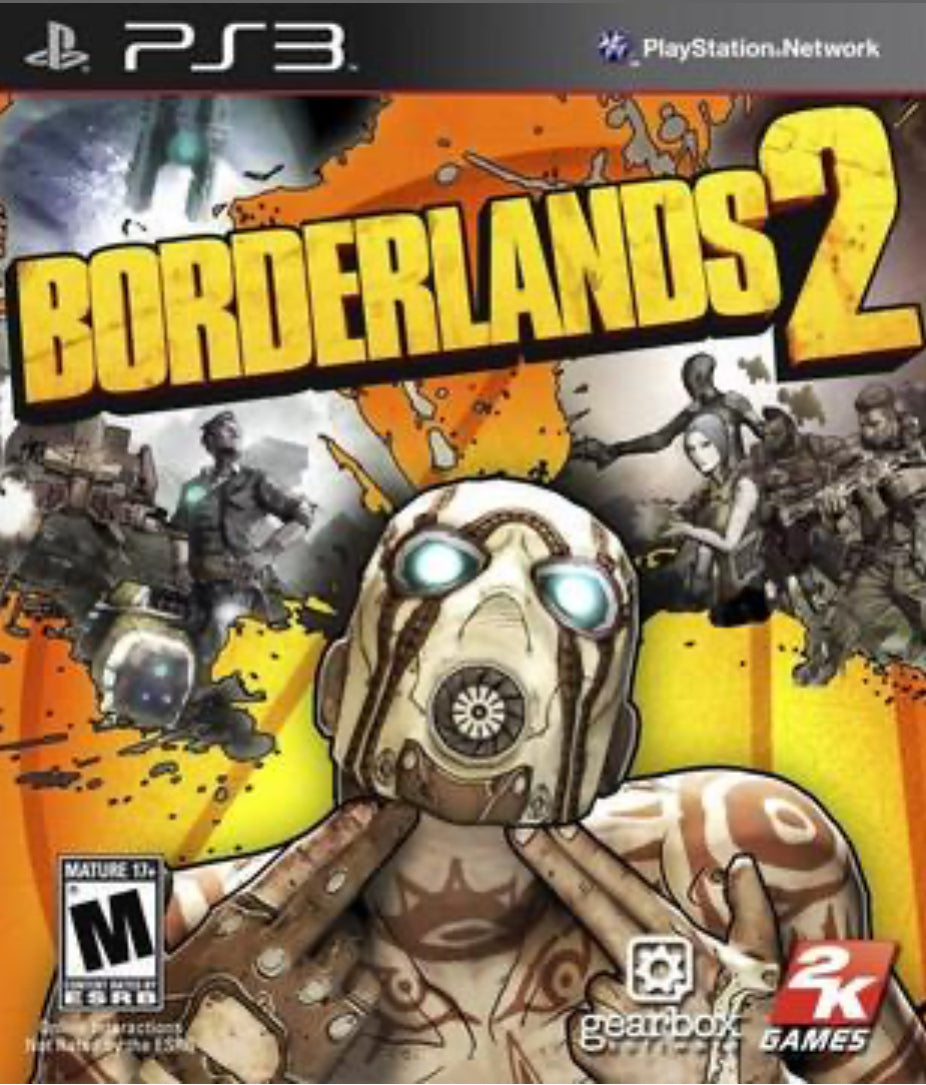 PS3 Borderlands 2 Video Game