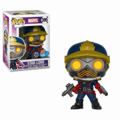 Funko Pop! Marvel Guardians Of The Galaxy Star-Lord #395 Halloween Comic Fest Previews Exclusive