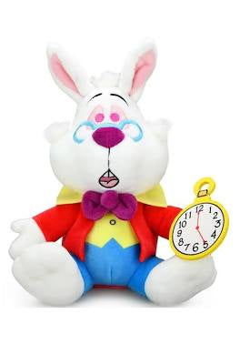 Kidrobot Alice in Wonderland White Rabbit Phunny Plush