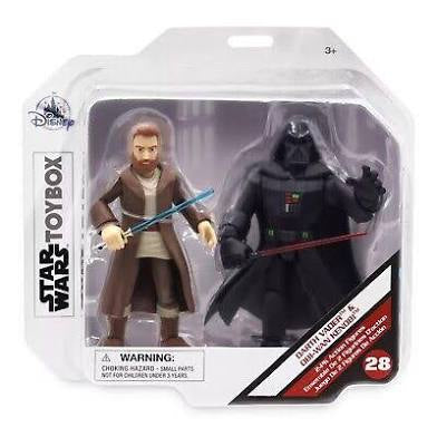 Disney Toy Box Star Wars Darth Vader & Obi-Wan Kenobi Figure 2-Pack