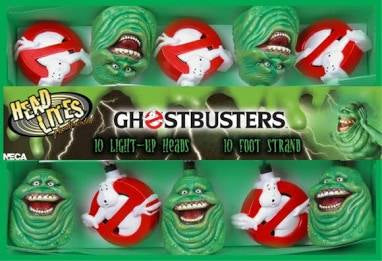 Neca Head Lites Ghostbusters 10-Foot Light-Up Heads