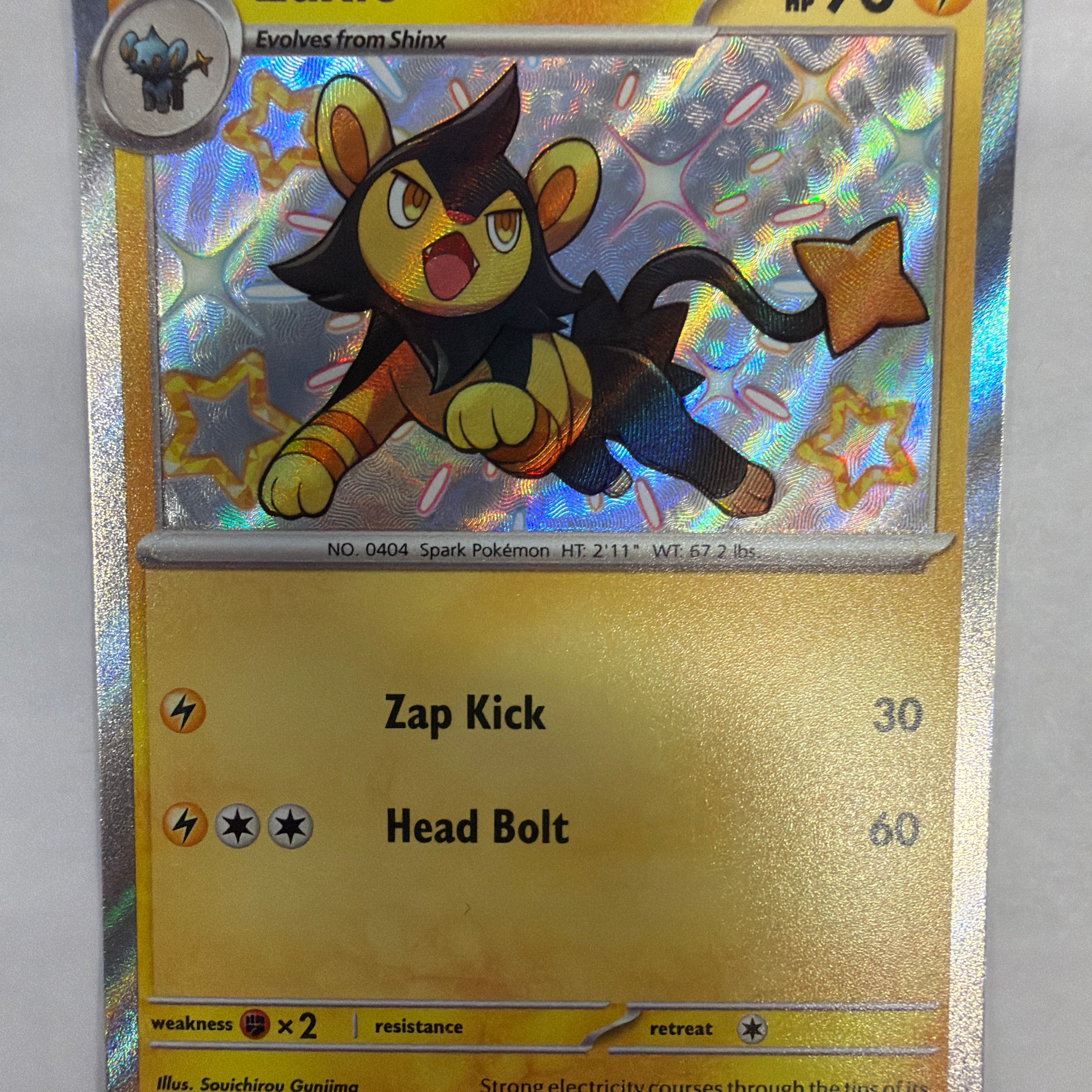 Pokémon TCG - Paldean Fates Luxio 136/091 NM