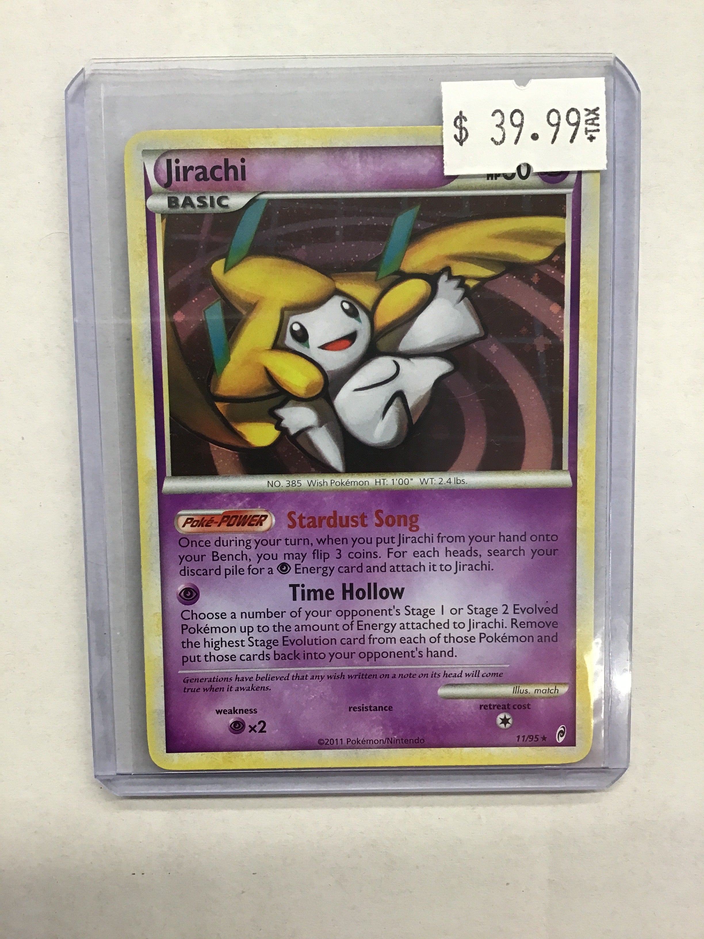 Pokémon TCG - Call of Legends Jirachi 11/95 NM